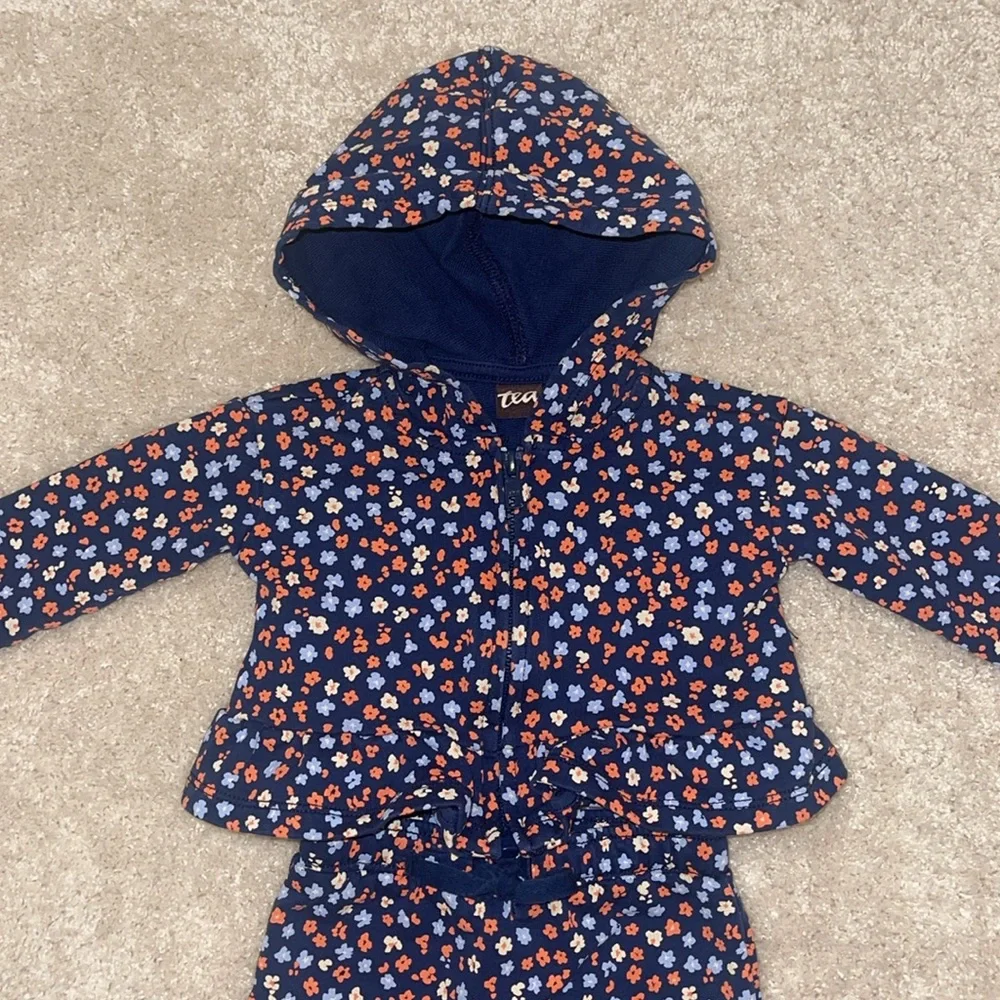 Tea Collection Floral Sweatsuit